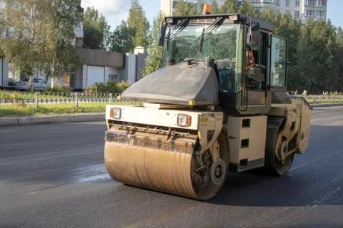 Road construction. Stock Photos