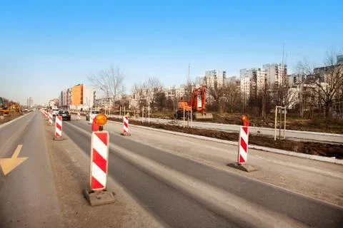Road Construction Series Stock Photos