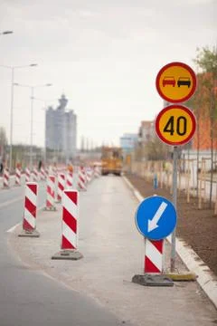 Road Construction Series Stock Photos