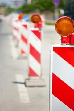 Road Construction Series Stock Photos