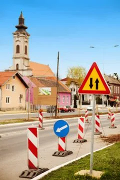 Road Construction Series Stock Photos