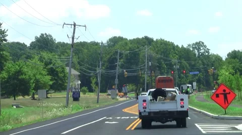 Road construction3 Stock Footage 8601896
