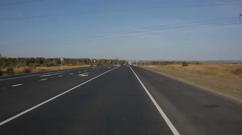 Road in countryside Stock Footage 42889180