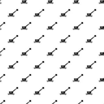 Road crane pattern seamless vector Stock Illustration