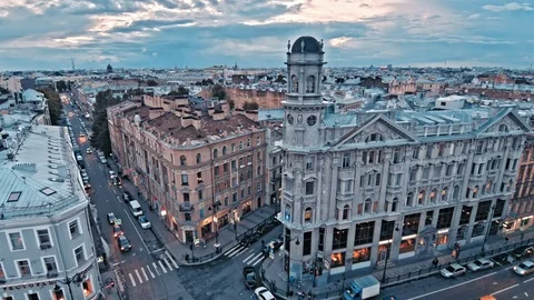 Road crossing called Five Corners Vídeo Stock 82466790