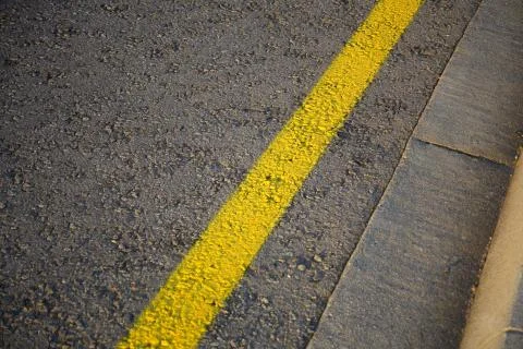 Road Curb 写真素材