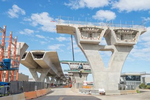 Road currently under construction Fotos Stock