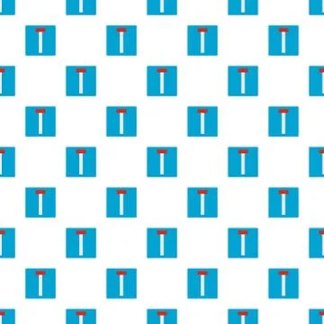 Road deadlock pattern seamless Stock Illustration