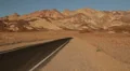 Road in Death Valley HD Footage