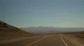 Road in Death Valley HD Footage