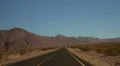 Road in Death Valley HD Footage