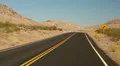 Road in Death Valley HD Footage