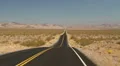 Road in Death Valley HD Footage