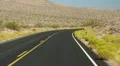 Road in Death Valley HD Footage