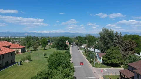 Road of Denver, Colorado Stock Footage