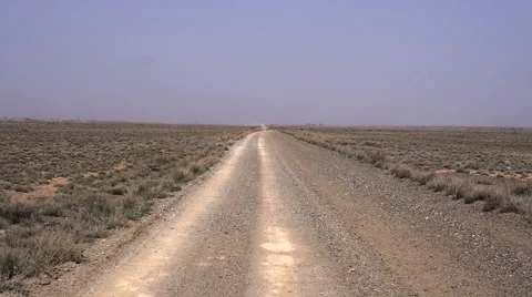 Road in the Desert HD Stock Footage 59973779
