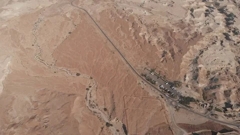 Road in desert Negev Stock Footage 106618059