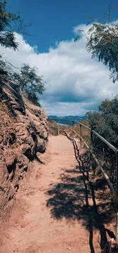 Road on Diamond Head 写真素材