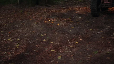 Off-road driver, ATV path, Camouflage adventure Stock Footage 284105658