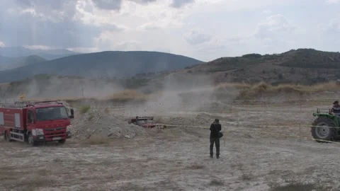 OFF road driving competition Stock Footage 329645951