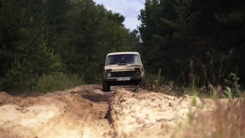 Off-road driving Stock Footage 75569503