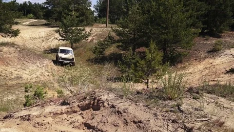 Off-road driving Video stock 75569525
