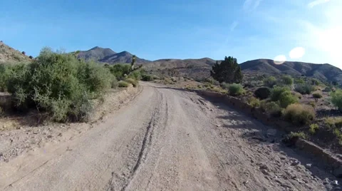 Off-road driving up high-desert mountain trails. Stock-Footage 36775904