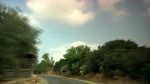 Road Driving - Time Lapse Stock Footage 10938947