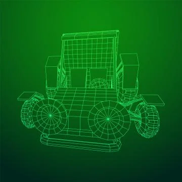 Off road dune buggy car Stock Illustration