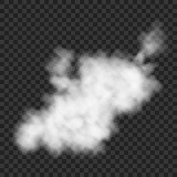 Road dust cloud from driving car or motorbike vector background Stock Illustration