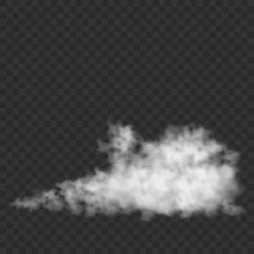 Road dust cloud from driving car or motorbike vector background イラスト素材