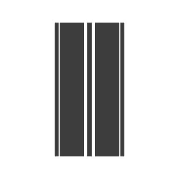 Road element. Highway part. Illustrazione stock