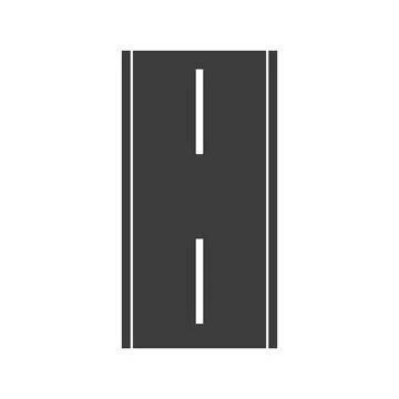 Road element. Highway part. Stock Illustration