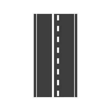 Road element. Highway part. Stock Illustration