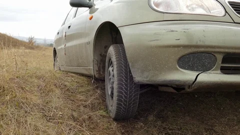 Road emergency situation Stock Footage 81372829