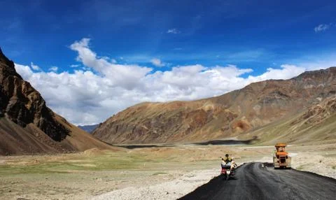 Road to the End of the world.... Stock Photos