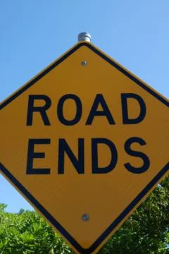 Road Ends Stock Photos