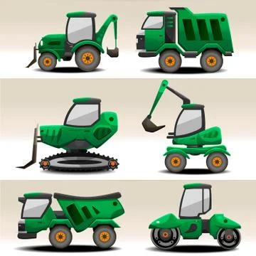 Road Equipment Stock Illustration