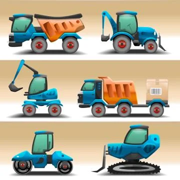 Road equipment Stock Illustration
