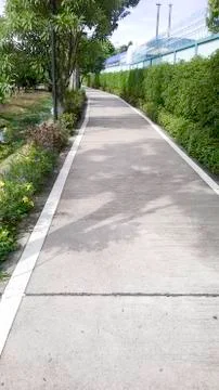 Road for exercise Stock Photos