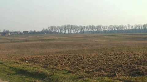 Road In Field Stock Footage 38749986