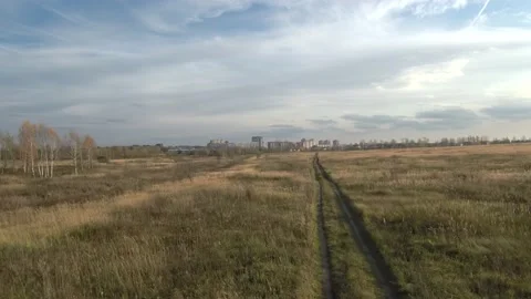 Road field sky Stock Footage 149271253