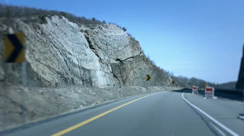 On The Road Stock Footage 24818652