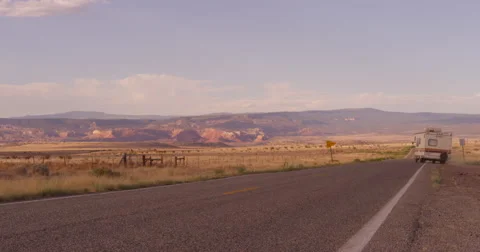 On The Road Stock Footage 54982472