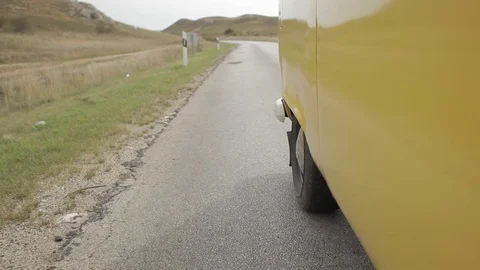 On the road Stock Footage 71586857