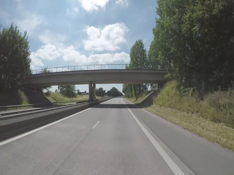 On the road Stock Footage 83499943