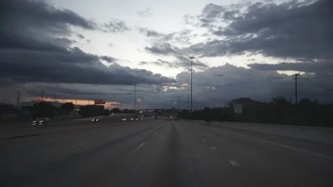 On a road Stock Footage 247175382