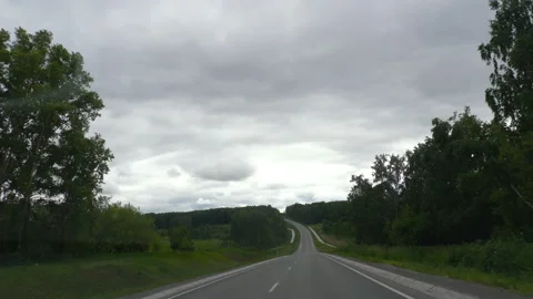 Road in the forest area Video stock 158588454