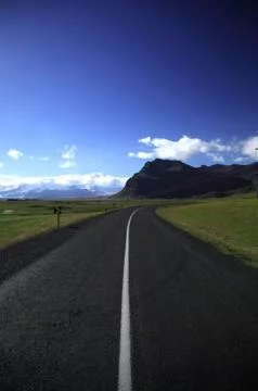 Road to the Glacier Stock Photos