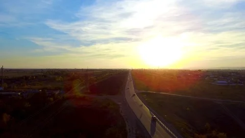 The road goes to the sun Stock Footage 97855663